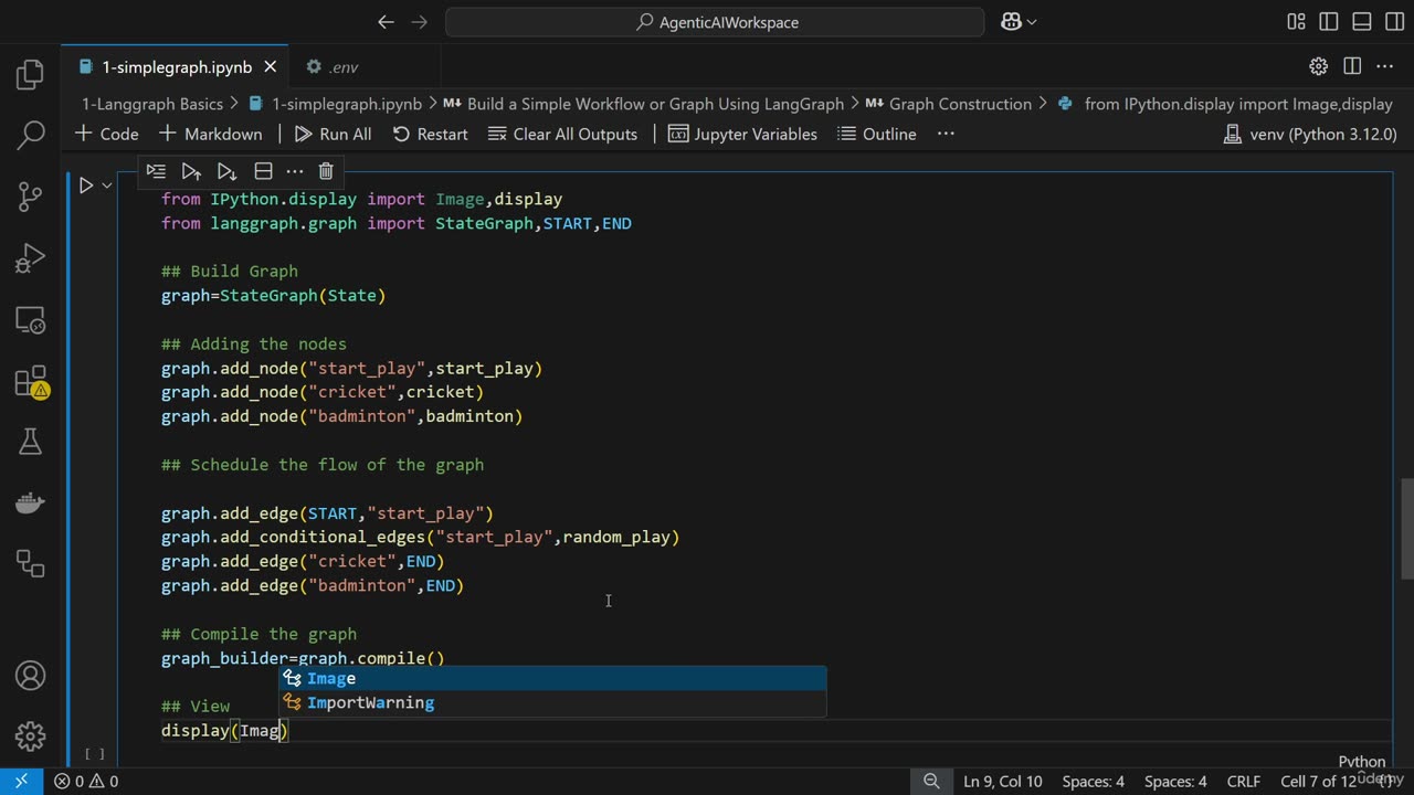 63KN - Simple Graph Construction and Workflow