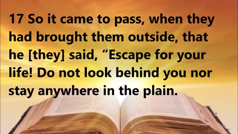 The escape from Sodom.