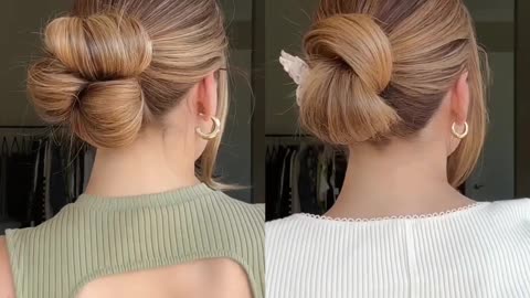 Two Unique Low Bun IDEAS