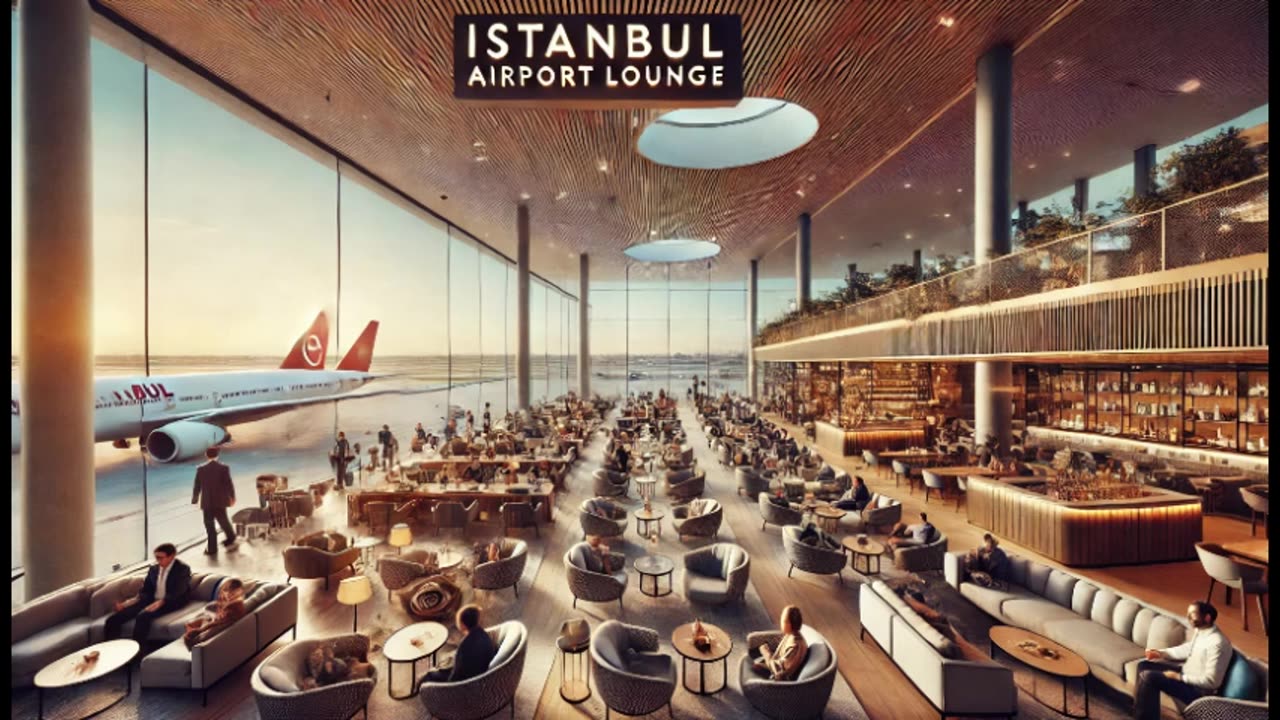 ⭐Istanbul Sky Lounge: 🌟: 🥂 A Gateway to Elegance ✈️🌍 ☕💫