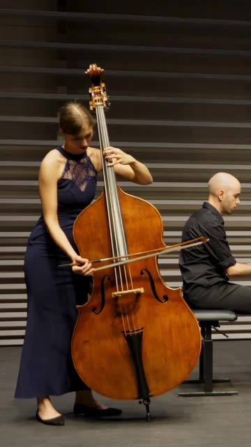 A fragment of G.Bottesini - Elegia Nr 3 - Melodie - Romanza patetica