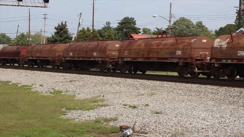 Norfolk Southern Train Watching in Bellevue, Ohio