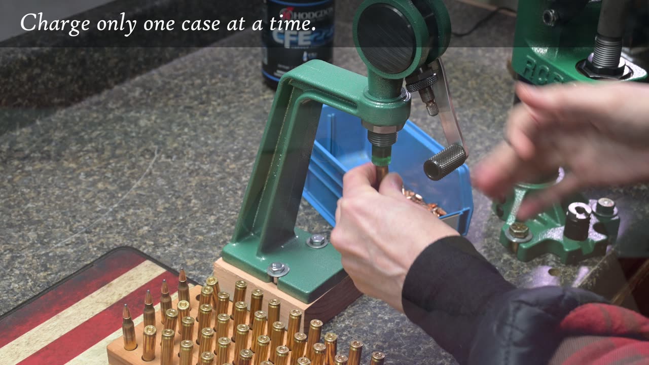 Seven Steps of Reloading - Steps 5-7: Priming, Charging, Seating