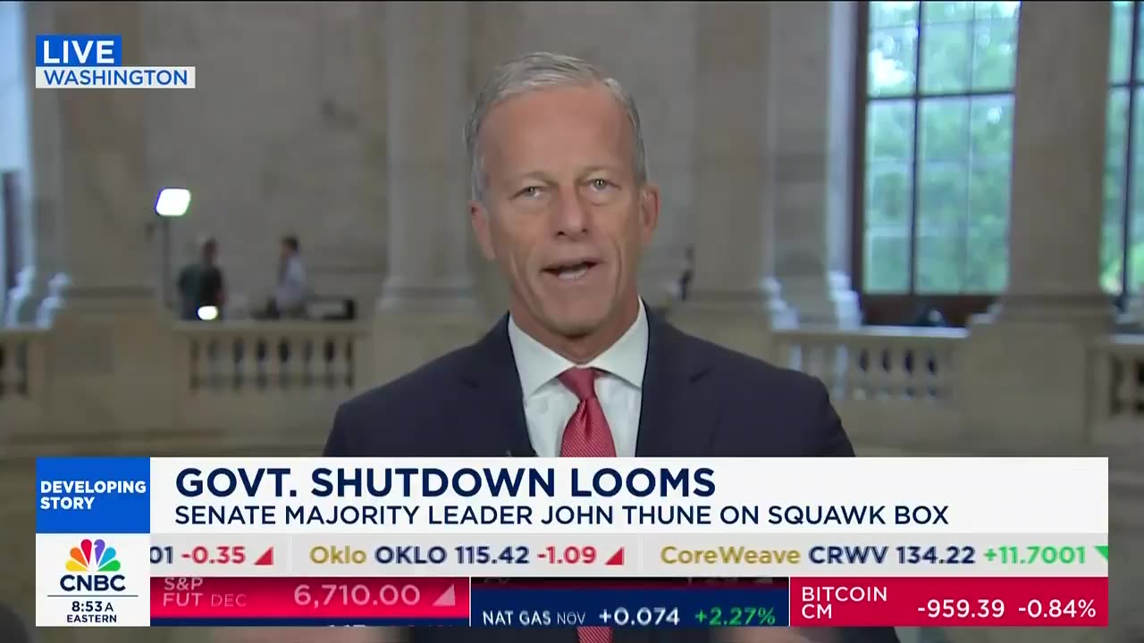 TELL LEADER THUNE NO DEALS WITH SCHUMER‼️‼️‼️