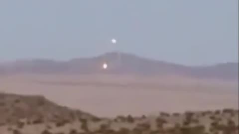 Allegedly Orbs or UFOs Seen Disappearing