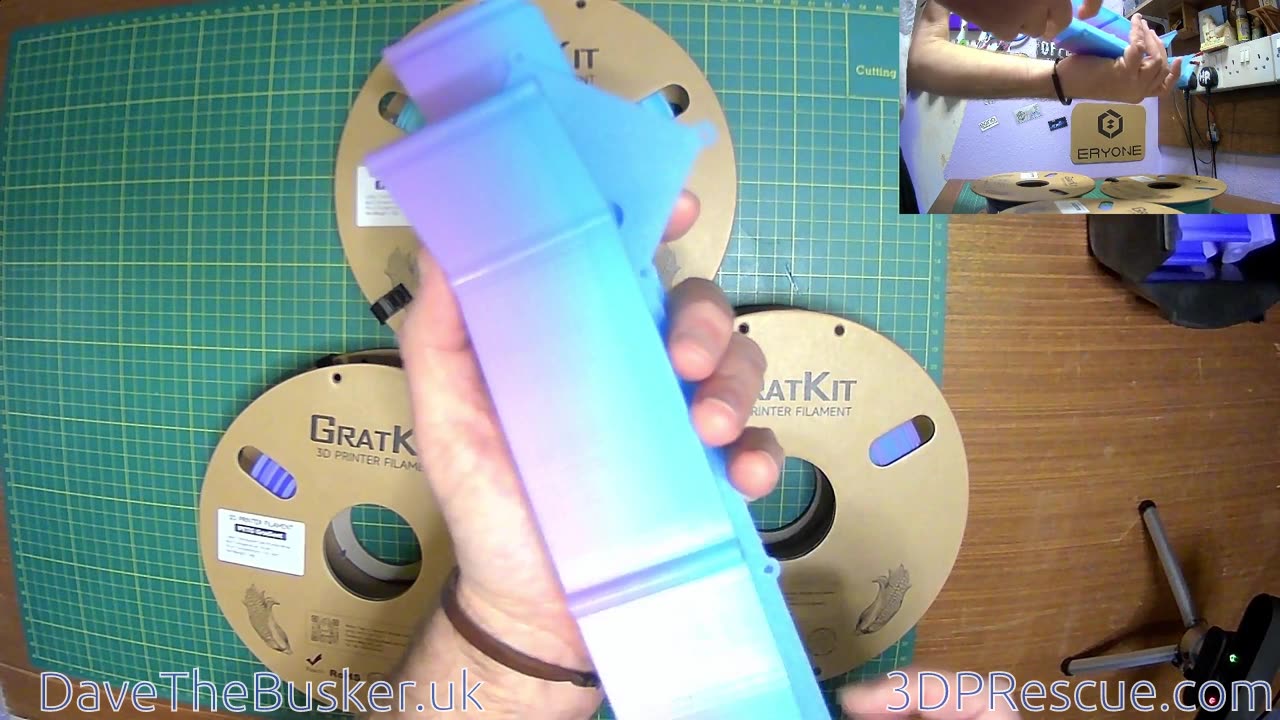 Gratkit PETG Gradient Filament Review