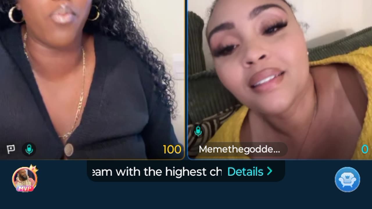 Liyah trys to get messy with Looze Cannon girl