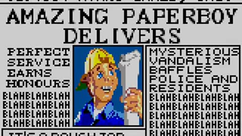 Game Gear Longplay 135 Paperboy