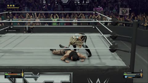 wwe 2k25 48 universe mode Rhea Ripley VS Trish Stratus