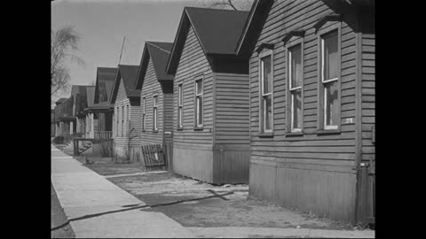 Library Stock Shot #674 (Original 1900s Black & White Film)