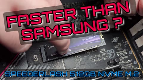 Speederlash 512GB NVMe M.2 SSD Review 2025: Faster Than Samsung?