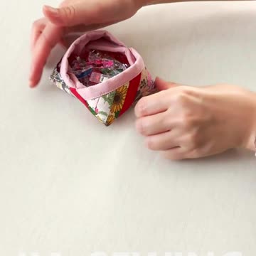 Simple Fabric Container🌼✨ | DIY | Quick Sewing Tips No.319
