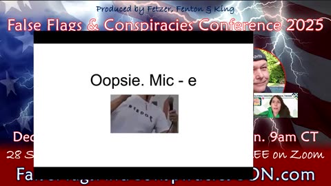 False Flags & Conspiracies Conference 2025 - An Actor Looks at Charlie and Erika