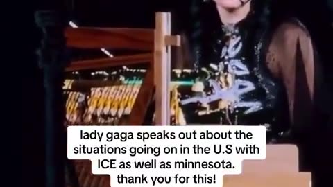 Gaga ALWAYS stands on business‼️