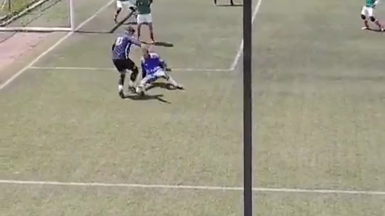 Soccer Goalie Fail