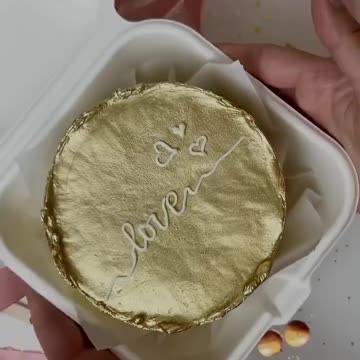 Как сделать Золотой торт🤩✨