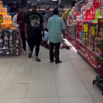 Even at supermarket.