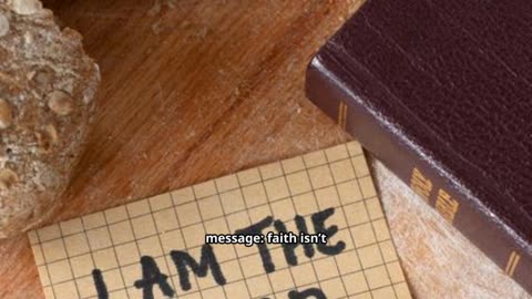 Grief, Provision, and The Bread of Faith