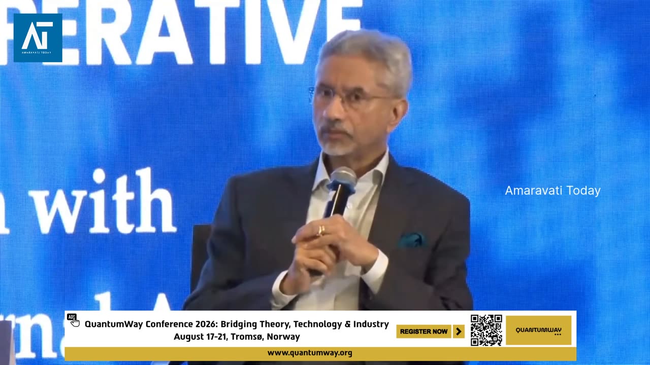 EAM Jaishankar on Global Work Mobility & India’s Rising Talent Power | Amaravati Today