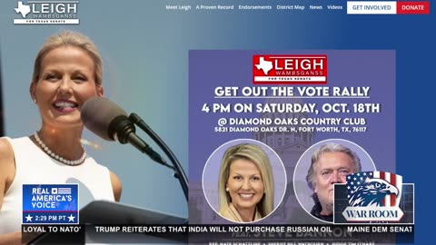 LEIGH WAMBSGANSS FOR TEXAS SENATE
