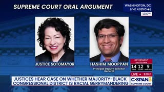 Justice Sotomayor's argument in favor of black Congressional districts was just PUMMELED
