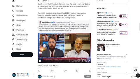 Alex Newman July 22nd 2025