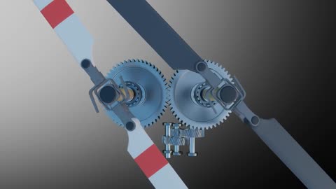 Intermeshing helicopter rotors