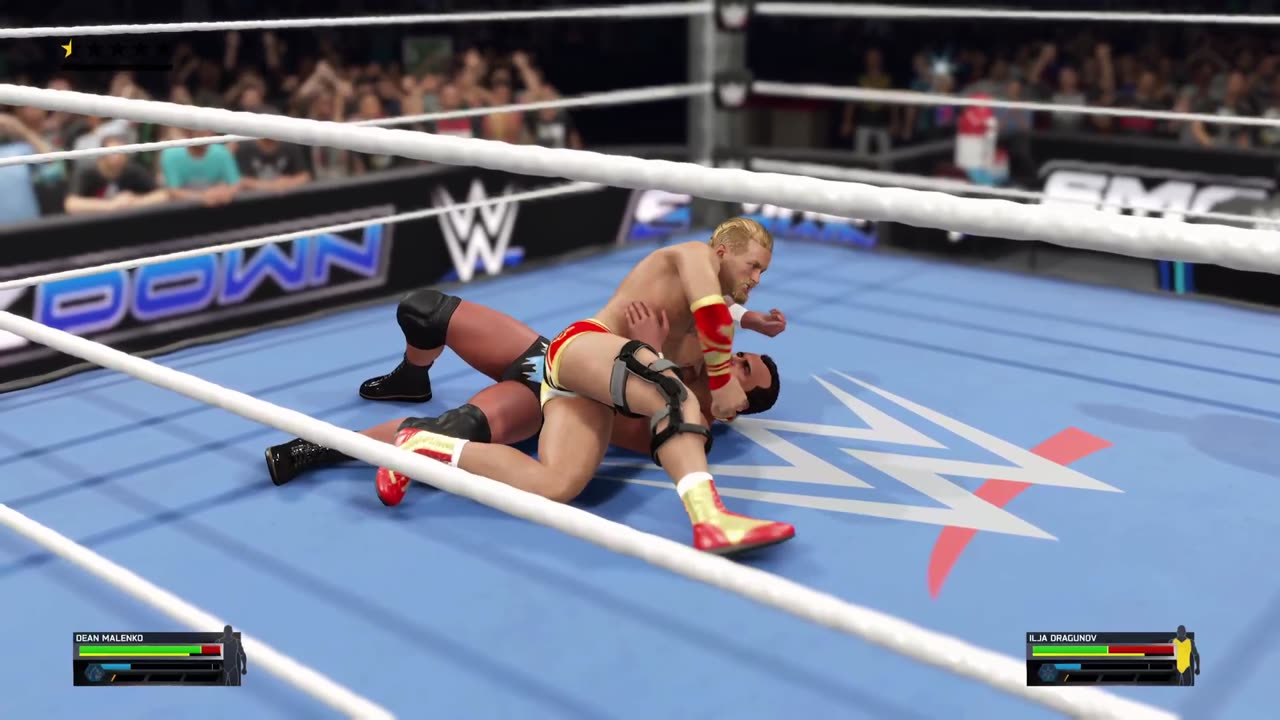 WWE Smackdown Match Ila Dragunov VS Dean Malenko - HDR