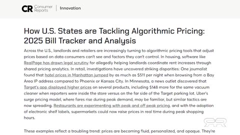 Algorithmic Pricing and the American Social Credit Score