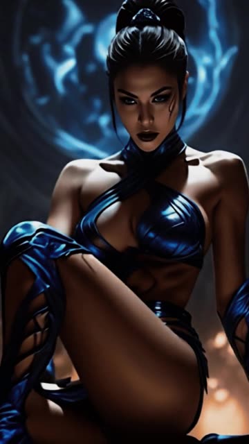 Kitana Mortal Kombat | GoodEvilArchangel's Hyper-Realistic AI Coding (Not a Real Person)