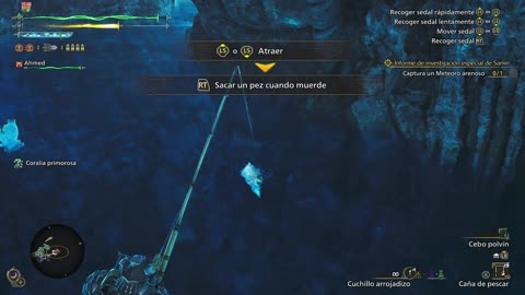 Monster Hunter Wilds - Pescando en la Cueva FT AKUMA