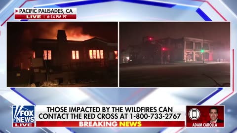 Adam Carolla Almost all structures around me have burned