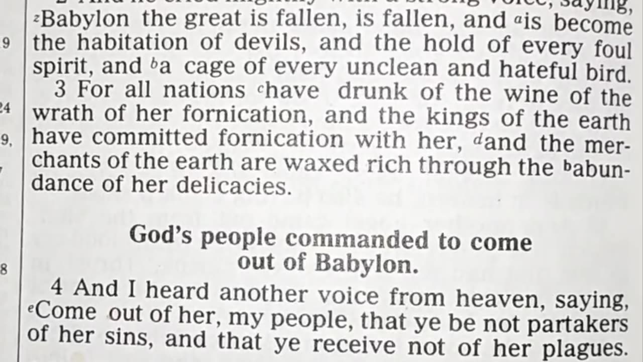 201 November warning