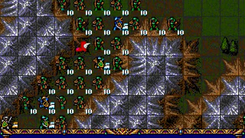 Mega Drive Longplay [485] Warsong