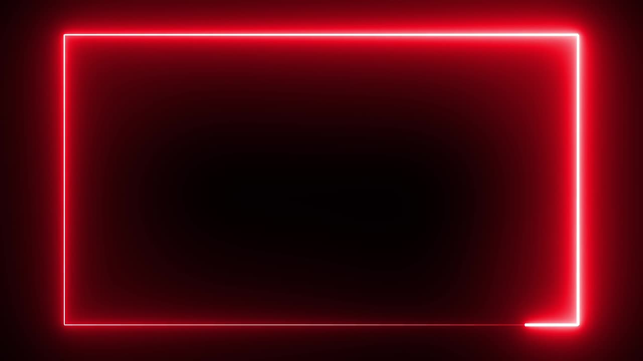 Neon boader for your video edits