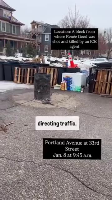 Still No Blood To Be Seen On 33rd Street. Renee Good Hoax