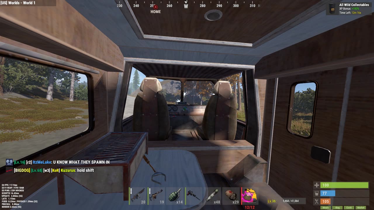 Finally, I was able to get unstuck from my camper - Rust