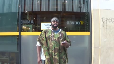 Part 3 Hebrew Israelites Street Teaching 29-9-2025 The Hague (Netherlands) Flow In The Spirit