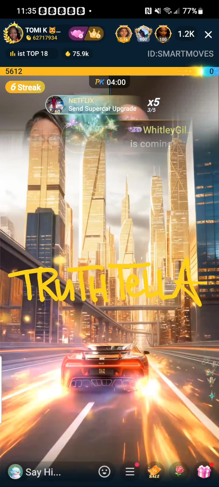 QUEEN TOMIKAY TEAM PK WITH LIYAH THE DOLL, PAPI, & SISTER-AUTO