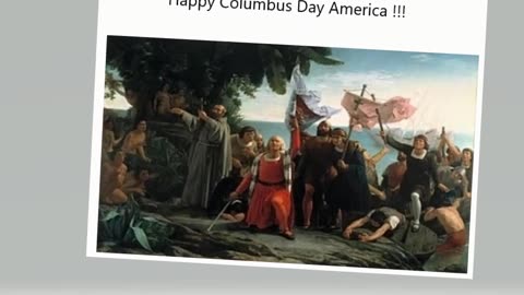 Happy Columbus Day America!!! 10-13-25 https://en.wikipedia.org/wiki/Columbus_Day