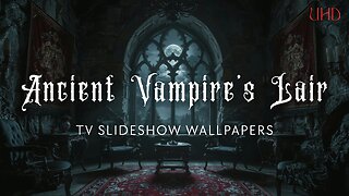 Ancient Vampire's Lair – 5-Hour Slideshow Wallpapers (10 Images – 1 Every 30 Minutes)