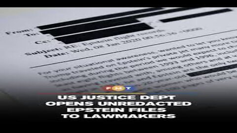Justice Dept Opens Unredacted Epstein Files to Lawmakers