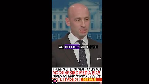 "Time for a Civics Lesson!" Miller Humiliates Media Over Biden Cover-Up, Attacks On Elon Musk