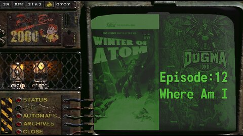 ReUpload Dogma DnD| Fallout TTRPG: Winter of Atom| Ep: 12 (Where Am I)