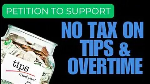 Blue states taking away the No Tax on Tips and Overtime
