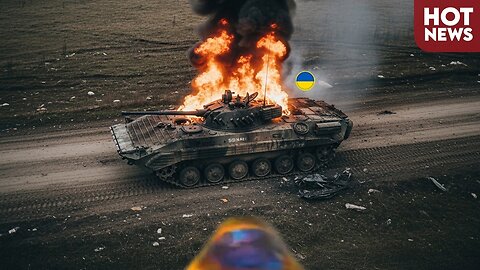 Ukrainian Armor Burns Under Massive Russian Offensive