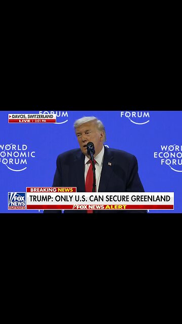 Trump at Davos: Without Us, You’d Be Speaking German — or Japanese