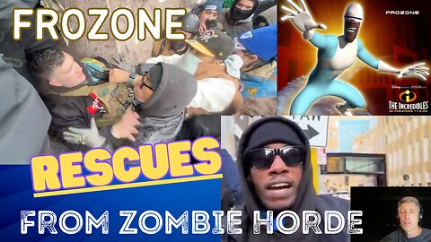 Black Super Hero Rescues Conservative From Minneapolis Zombie Horde
