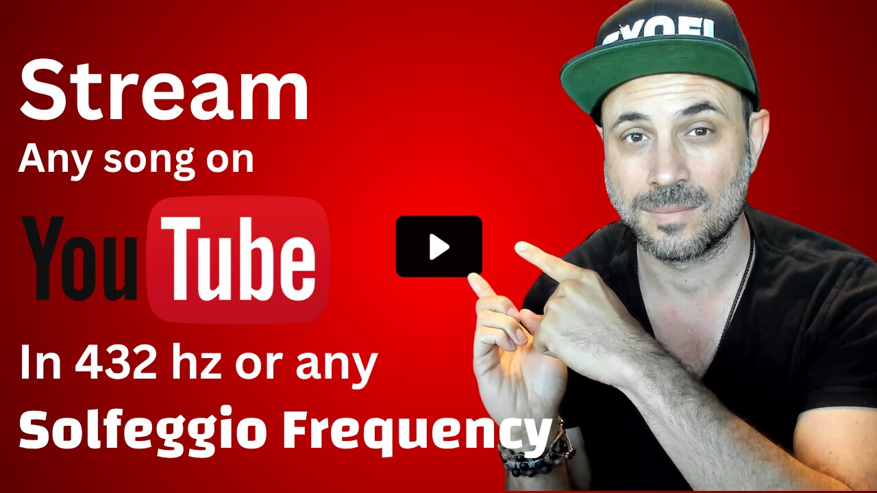Re-Tune any song on YouTube so it becomes Frequency Music