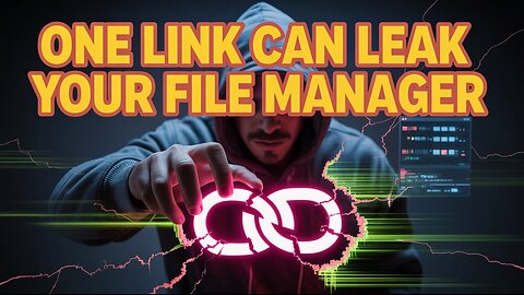 This Link ‘LEAK’ File Manager? | Cyber Security Warning